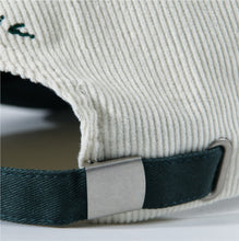 Cargar imagen en el visor de la galería, C Baseball 5 Panel Curved Corduroy Fabric